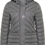 B-WARE FAINA DAMEN JACKE GR. XL FARBE DUNKELGRAU