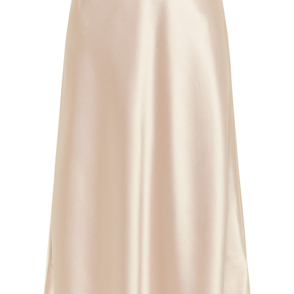 B-WARE DreiMaster Klassik Damen A-Linienrock Gr. M Farbe Champagner