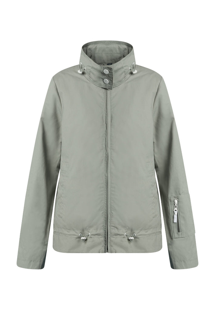 B-WARE DREIMASTER MARITIM DAMEN ÜBERGANGSJACKE Gr. XXL Farbe Rauchmint