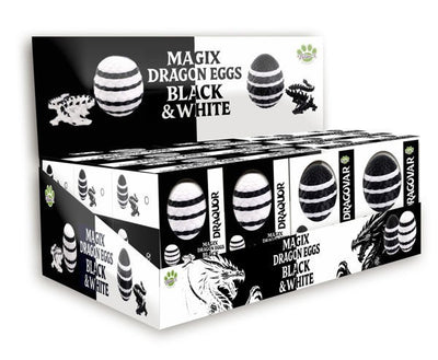 MagiX Dragon Eggs BLACK & WHITE