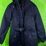 B-WARE DREIMASTER DAMEN MANTEL Gr. L Farbe Schwarz