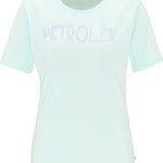 B-WARE PETROL INDUSTRIES DAMEN T-SHIRT Gr.L FARBE SOOTHING SEA