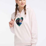 B-WARE MYMO DAMEN KAPUZENPULLOVER GR.XL FARBE ALTROSA