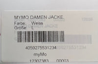 B-WARE MYMO DAMEN JACKE Gr. L Farbe Weiss