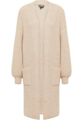 B-WARE DREIMASTER VINTAGE DAMEN STRICKJACKE Gr XS/S Farbe Beige