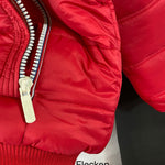 B-WARE DRY LAUNDRY HERREN BLOUSON Gr.XXL FARBE ROT