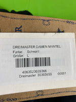 B-WARE DREIMASTER DAMEN MANTEL Gr. L Farbe Schwarz