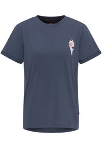 B-WARE MYMO DAMEN T-SHIRT GR.L FARBE MARINE