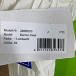 B-WARE DREIMASTER DAMEN KLEID Gr. XL Farbe Wollweiss