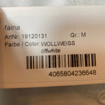 B-WARE FAINA DAMEN TOP GR.M FARBE WOLLWEISS