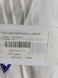 B-WARE DREIMASTER DAMEN T-SHIRT GR.XL FARBE WOLLWEISS