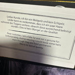 B-WARE FAINA DAMEN MANTEL GR.S FARBE LILA SCHWARZ