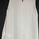 B-WARE DREIMASTER KLASSIK DAMEN BLUSE ÄRMELLOSE Gr.S Farbe Wollweiss