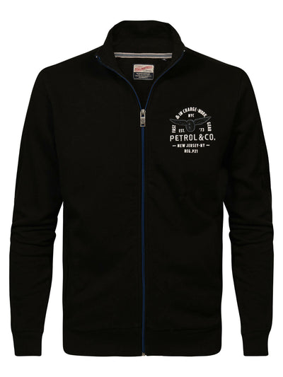 B-WARE PETROL INDUSTRIES HERREN SWEATSHIRT GR.XL FARBE BLACK