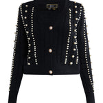 B-WARE FAINA DAMEN STRICKJACKE Gr. M/L FARBE SCHWARZ