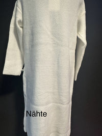 B-WARE IZIA DAMEN OFFENER STRICK CARDIGAN Gr.XS/S FARBE WOLLWEISS