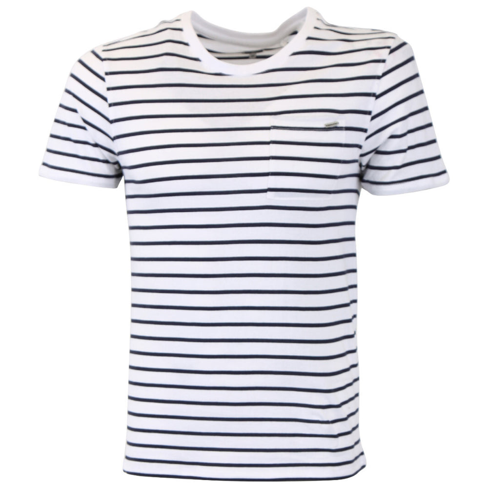 B-WARE DREIMASTER MARITIM HERREN T-SHIRT Gr.M Farbe MARINE GESTREIFT