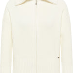 B-WARE DREIMASTER VINTAGE DAMEN STRICKJACKE Gr.XS/S Farbe Wollweiss