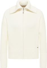 B-WARE DREIMASTER VINTAGE DAMEN STRICKJACKE Gr.XS/S Farbe Wollweiss