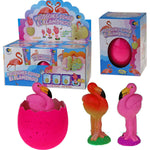 1x Magisches Jumbo Ei Einhorn und 1x Magisch wachsendes Jumbo-Ei Flamingo