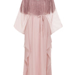 B-WARE FAINA DAMEN KLEID Gr XS FARBE ROSA - Glanz und Glamour