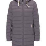 B-WARE SCHMUDDELWEDDA DAMEN MANTEL GR.L FARBE DUNKLE PFLAUME