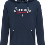 B-WARE DREIMASTER MARITIM HERREN HOODIE Gr.M Farbe Marine