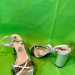 B-WARE MYMO AT NIGHT DAMEN SCHUHE Gr. 37 Farbe Silver Metallic