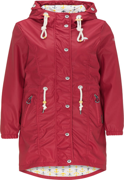 B-WARE SCHMUDDELWEDDA DAMEN PARKA Gr.S Farbe Rot
