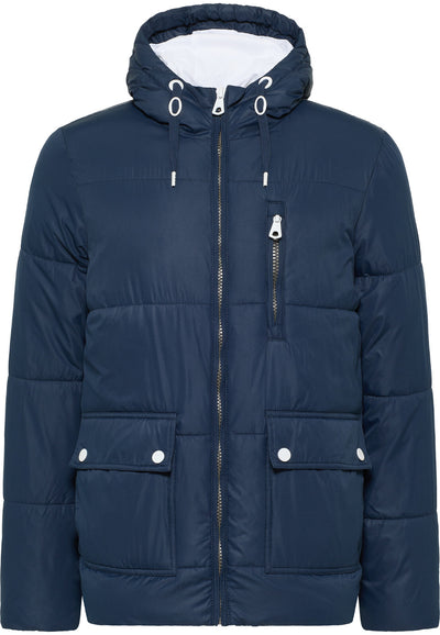 B-WARE DreiMaster Maritim Herren Jacke Gr. M Farbe Dunkelmarine Weiss