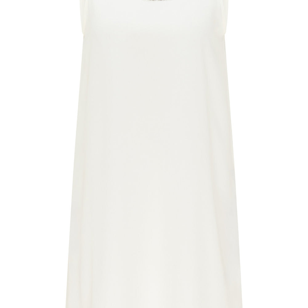 DREIMASTER VINTAGE DAMEN KLEID Gr.S Farbe: Wollweiss