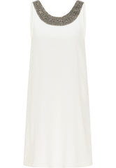 DREIMASTER VINTAGE DAMEN KLEID Gr.S Farbe: Wollweiss