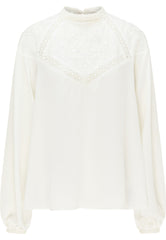 B-WARE DREIMASTER VINTAGE DAMEN TUNIKA Gr.S Farbe Wollweiss