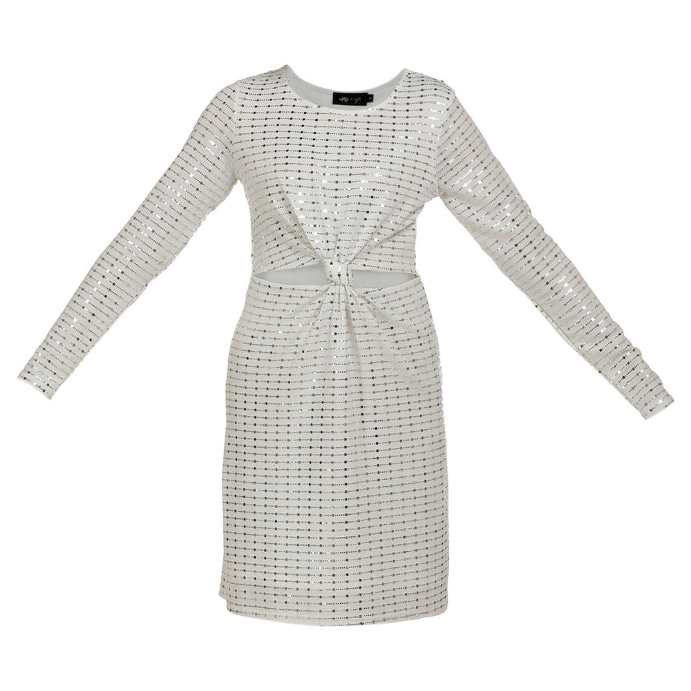 B-WARE MYMO AT NIGHT DAMEN KLEID Gr. M Farbe Weiss