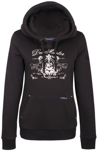 B-WARE DREIMASTER DAMEN HOODIE Gr. M Farbe Schwarz