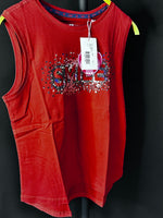 B-WARE MYMO DAMEN TOP GR.S FARBE ROT