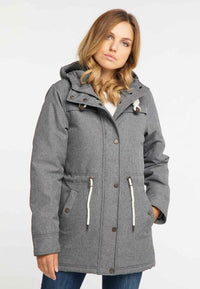 Musterware/Einzelstück... DREIMASTER DAMEN WINTERJACKE GR.S FARBE GRAU MELANGE