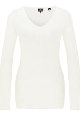 B-WARE DREIMASTER KLASSIK DAMEN PULLOVER Gr. XS/S Farbe WOLLWEISS