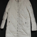 B-WARE DREIMASTER VINTAGE DAMEN MANTEL Gr. S Farbe Weiss