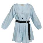 B-WARE MYMO DAMEN OVERALL Gr. XS Farbe Hellblau