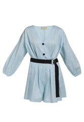 B-WARE MYMO DAMEN OVERALL Gr. XS Farbe Hellblau