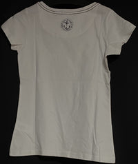 B-WARE DREIMASTER VINTAGE DAMEN T-SHIRT Gr.S Farbe Weiss