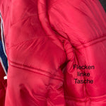 B-WARE DRY LAUNDRY HERREN BLOUSON Gr. XXXL Farbe Rot