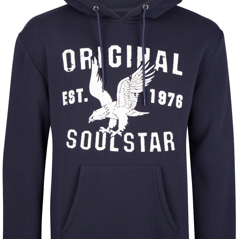 B-WARE SOULSTAR HERREN HOODIE GR.M FARBE MARINE