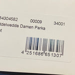 B-WARE SCHMUDDELWEDDA DAMEN PARKA Gr.S Farbe Rot