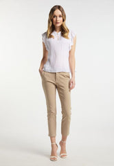 B-WARE DREIMASTER KLASSIK DAMEN BLUSE GR.L FARBE WOLLWEISS