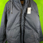 B-WARE DREIMASTER HERREN PARKA Gr. XL FARBE dUNKELGRAUBLAU