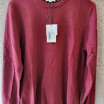 B-WARE MO ESSENTIALS HERREN SWEATSHIRT Gr.L Farbe Bordeaux
