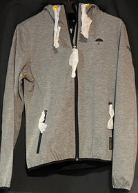 B-WARE SCHMUDDELWEDDA DAMEN BLOUSON Gr.S Farbe GRAU MELANGE