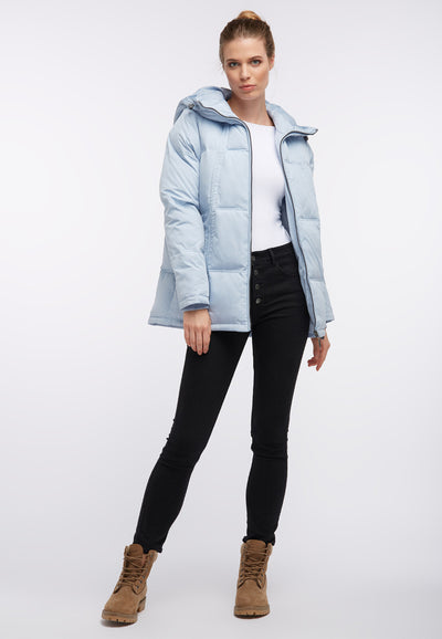 B-WARE DREIMASTER DAMEN ANORAK Gr. XS Farb Hellblau